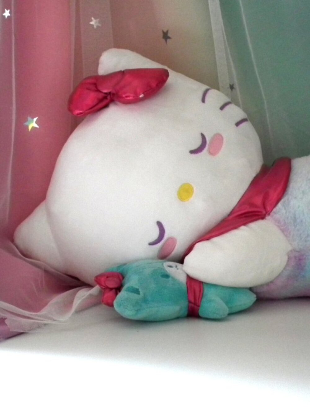 18" Sleeping Hello Kitty Plush